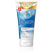 EVELINE FACEMED+ 8IN1 ACTIVE CLEANSING GEL+SCRUB+MASK 150ML