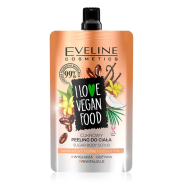 Eveline I Love Vegan Food Vanilla Latte Sugar Body Scrub 40ML