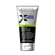 Eveline Men X-Treme Activated Charcoal Purifying Scrub Gel 6 in 1 150ML